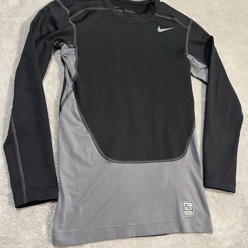 Nike Pro Combat Hyperwarm Lite Compression Shirt … - image 2